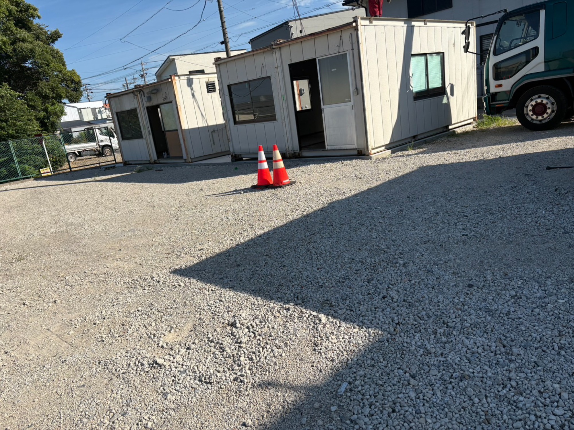 コンテナハウスの移設を承りました